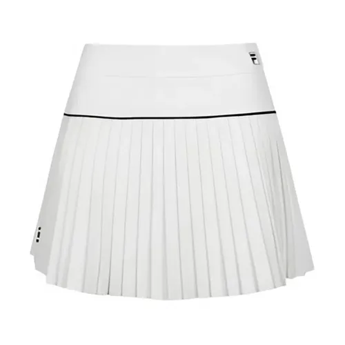 Chân Váy Nữ Fila Tennis Pleated Skirt FS2SKG3351F-OWH Màu Trắng Size M