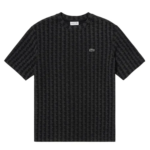 Áo Thun Nam Lacoste Indigo Pique Knit T-Shirt TH2787 99 031 Màu Đen Size M
