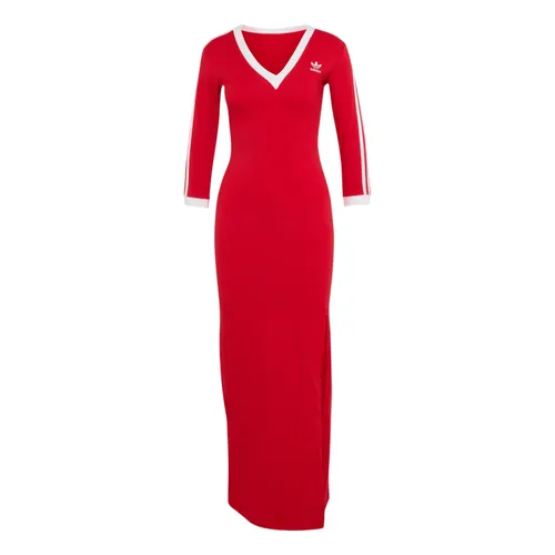 Váy Liền Nữ Adidas Adicolor Classics 3-Stripes Maxi Dress II0750 Màu Đỏ Size XS