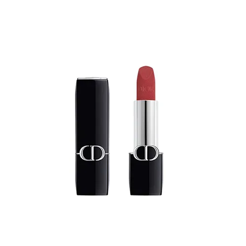 Son Lì Dior Rouge Dior Couture Velvet 720 Icone Màu Đỏ Hồng Đất Mini 1.5g