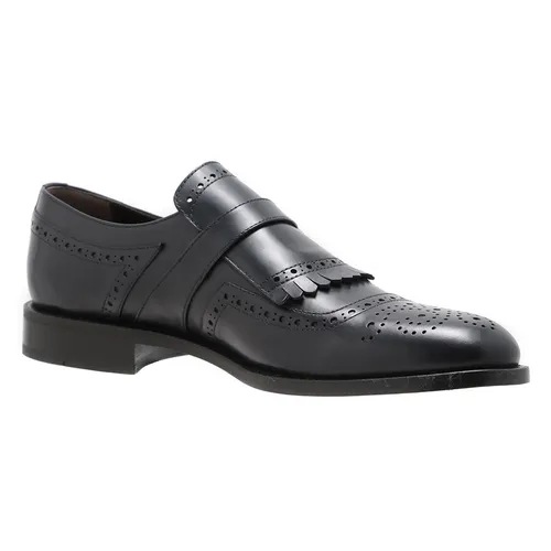 Giày Tây Nam Germano Bellesi 801-01 Màu Xám Đậm Size 38