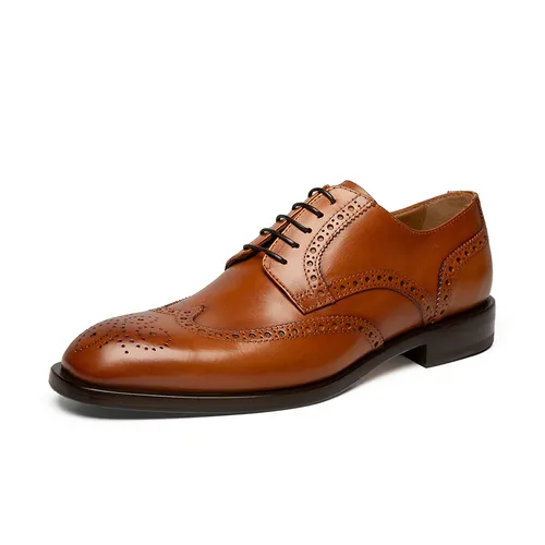 Giày Tây Nam Germano Bellesi 1330 Màu Nâu Size 38
