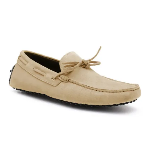 Giày Lười Nam Germano Bellesi 130-01-291 Màu Nâu Be Size 38.5
