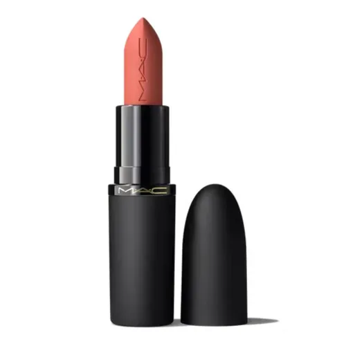 Son Lì MAC Powder Kiss Hazy Matte Lipstick 314 Mull It Over Màu Cam Hồng Đào