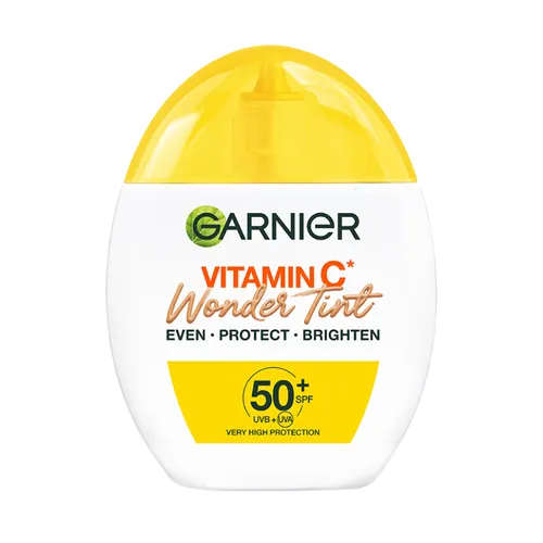 Kem Nền Chống Nắng Nâng Tông Garnier Vitamin C Wonder Tint SPF50 Medium 40ml