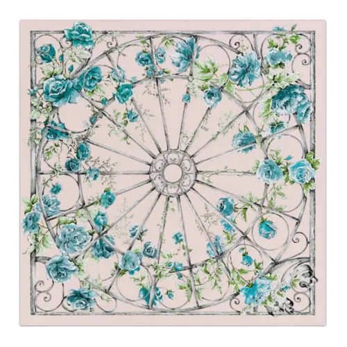 Khăn Dior Silk Scarves Multicolor Phối Màu