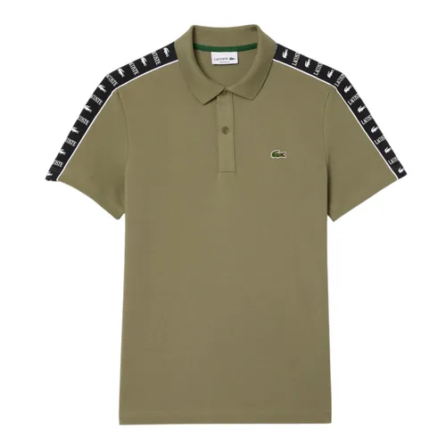Áo Polo Nam Lacoste Regular Fit Stretch Petit Pique Polo Shirt PH7398 - BMY Màu Xanh Khaki Size 5
