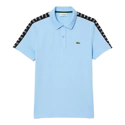Áo Polo Nam Lacoste Regular Fit Stretch Petit Pique Polo Shirt PH7398 - HBP Màu Xanh Blue