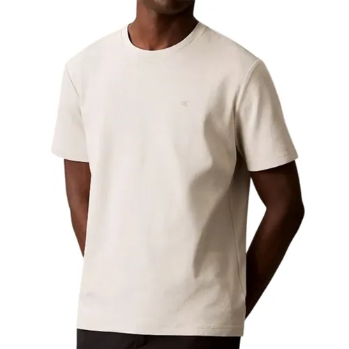 Áo Thun Nam Calvin Klein CK T-Shirt 4LB266G - 100 Màu Trắng Size XS