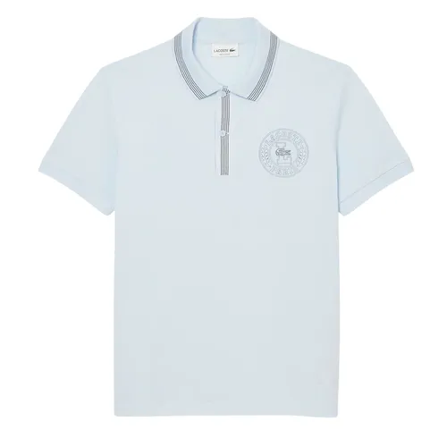 Áo Polo Nam Lacoste Regular Fit L.12.12 Badge PH9960 - T01 Màu Xanh Nhạt Size 5