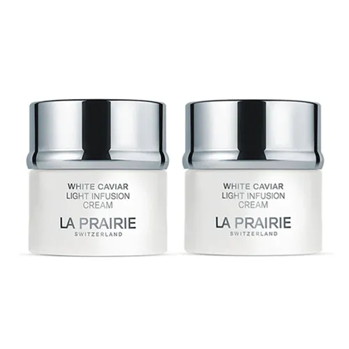 Combo Kem Dưỡng Da La Prairie White Caviar Light Infusion Cream 5ml x 2