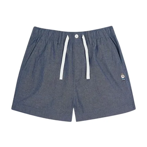 Quần Short Nữ WHOAU Steve Basic Light Indigo WHTHG2504F-02 Màu Xanh Chàm Size S