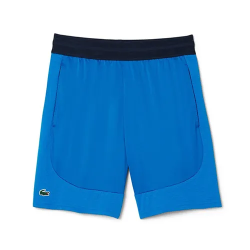 Quần Short Nam Lacoste Tennis Shorts Ultra Dry Stretch Material GH8950 - 3D3 Màu Xanh Dương Size 5