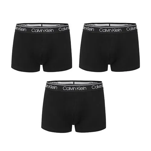 Set 3 Quần Lót Nam Calvin Klein CK Men's Underwear Micro Stretch Panties Low Rise Boxer Briefs 3-Pack Set NB2569-001 Màu Đen Size M