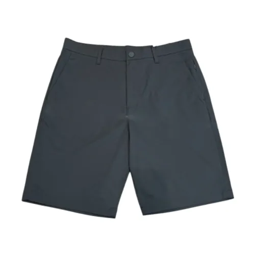 Quần Short Nam Calvin Klein CK 9 Inch Stretch Tech Short Asphalt 40QM613 023 Màu Xám Chì Size 29