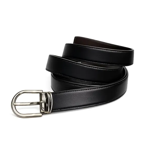 Thắt Lưng Nam Montblanc Reversible Leather Belt 30mm Hai Mặt Màu Đen/Nâu