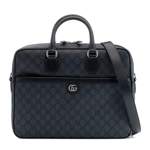 Túi Xách Đựng Laptop Gucci Ophidia Bag 792116 FACJT Màu Xanh Navy