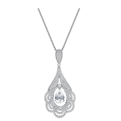 Dây Chuyền Nữ Kya Jewel Royal Tear KSN5&nbsp;Màu Bạc