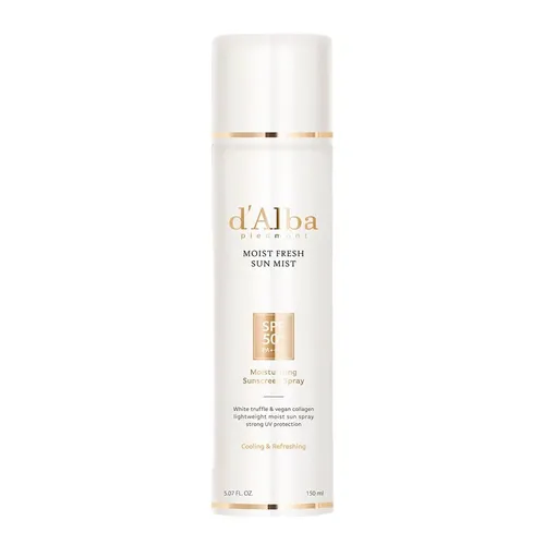 Xịt Chống Nắng Toàn Thân D'Alba Moist Fresh Sun Mist SPF50+ PA++++&nbsp;, 150ml