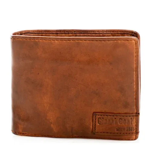 Ví Nam Gianni Conti Men's Genuine Leather Men's Wallet Brown 4207220 - RAUL - Tan Màu Nâu