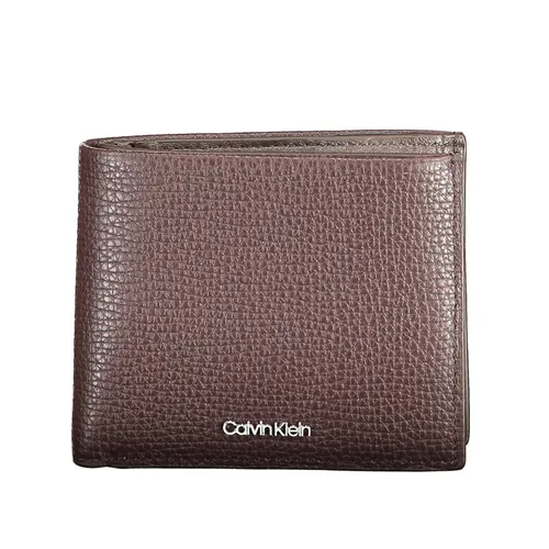 Ví Nam Calvin Klein CK Wallet K50K507969_MARRONE_BAW Màu Nâu