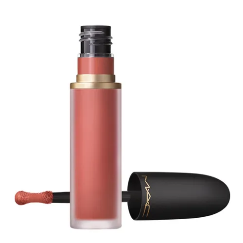 Son Kem Đa Năng MAC Powder Kiss Lip & Cheek Mousse 989 Mull It Over Màu Hồng Cam Đất 5ml
