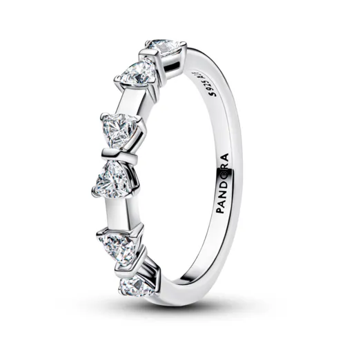 Nhẫn Nữ Pandora Timeless Bow Station 194233C01 Màu Bạc Size 52