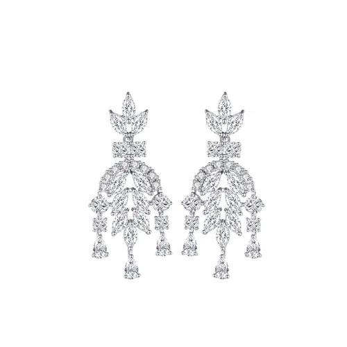 Khuyên Tai Nữ Kya Jewel Nature Whisper KE10 Màu Bạc