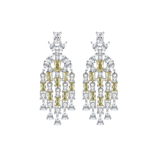 Khuyên Tai Nữ Kya Jewel Royal Evening KE13 Màu Bạc