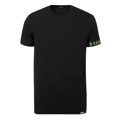 Áo Thun Nam Dsquared2 Black TShirt D9M3S4870 Màu Đen Size XS