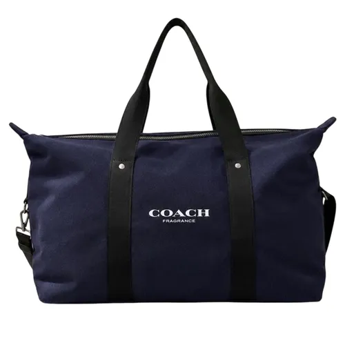Túi Xách Tay Nam Coach Black Weekender Travel Gym Duffle Bag Màu Xanh Navy