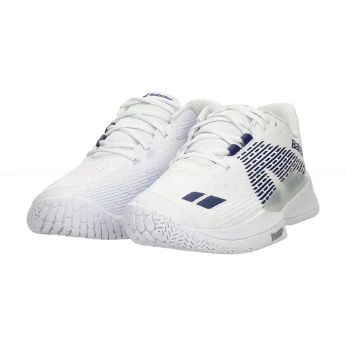 Giày Tennis/Pickleball Nam Babolat Propulse Storm 30F26442A-1069 Màu Trắng Xanh Size 40