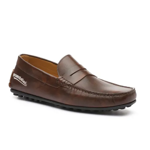 Giày Lười Nam Germano Bellesi 243 Màu Nâu Size 40