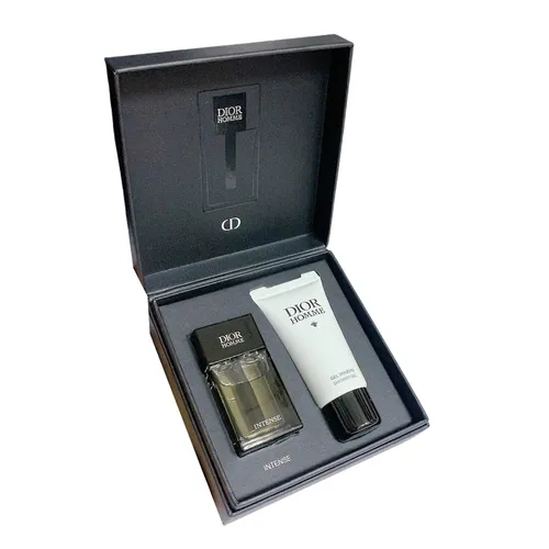 Set Nước Hoa Mini Nam Dior Homme Intense EDP 10ml + Sữa Tắm Shower Gel 20ml (2 Món)