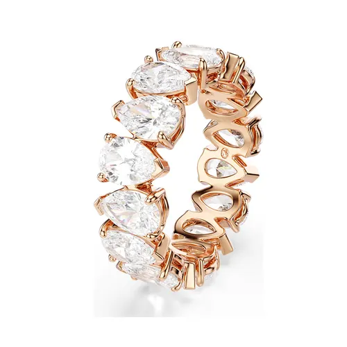 Nhẫn Nữ Swarovski Matrix Vittore Ring 5690092 Màu Vàng Hồng Size 52