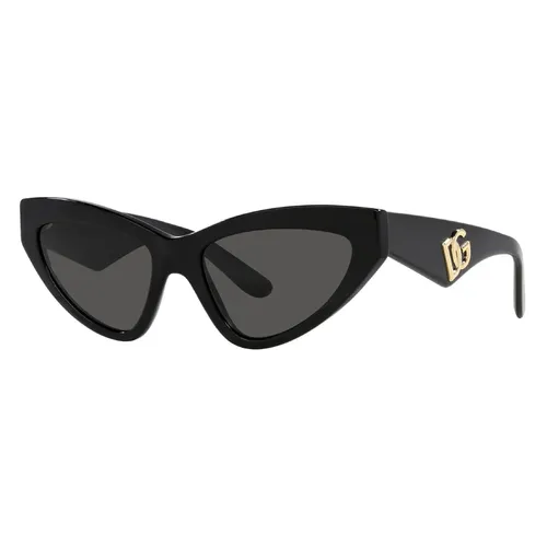 Kính Mát Nữ Dolce & Gabbana DG4439 50187 Sunglasses Màu Đen