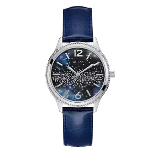 Đồng Hồ Nữ Guess Classic Blue Tone Watch W1028L1 Màu Xanh/Bạc