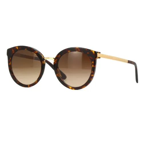 Kính Mát Dolce & Gabbana DG4268 50213 Sunglasses Màu Havana Đậm