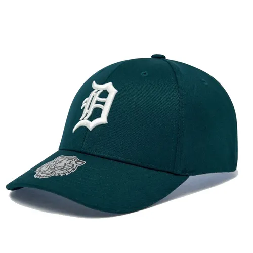 Mũ MLB Signature Cursive Structure Ball Cap Detroit Tigers 3ACPV216N-46GND Màu Xanh Lá