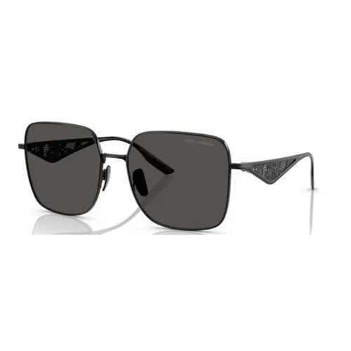 Kính Mát Nữ Dolce & Gabbana D&G Sunglasses DG2310 0187 Màu Xám Đen
