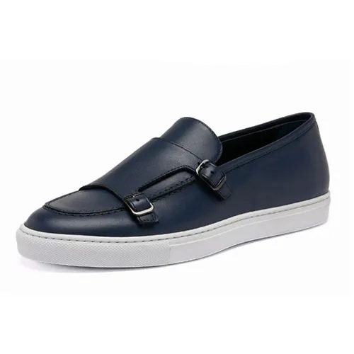 Giày Lười Nam Germano Bellesi 339 Màu Xanh Navy Size 38