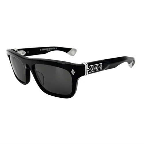 Kính Mát Chrome Hearts Sunglasses Sluss Bussin II Black Màu Đen