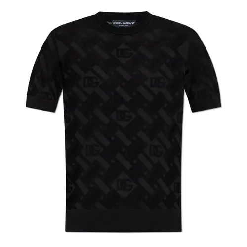 Áo Phông Nam Dolce & Gabbana D&G GXX03T JB80C N0000 Tshirt Màu Đen Size 50