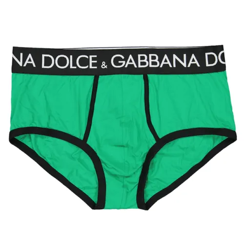 Quần Lót Nam Dolce & Gabbana D&G M3D53J FUGHH V0396 Màu Xanh Lá Size 4