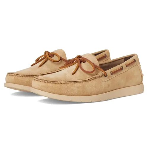 Giày Lười Nam Cole Haan Farro Suede Shoes C41172 Màu Nâu Nhạt Size 40