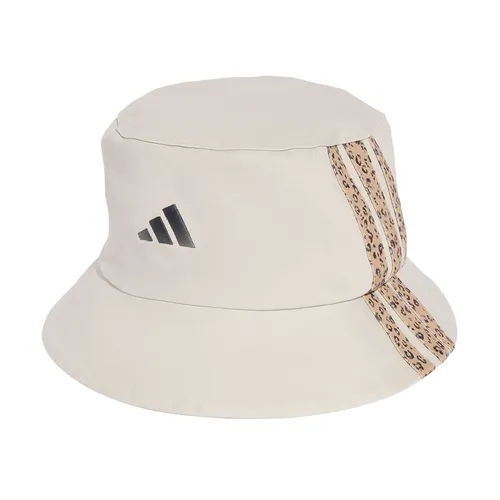Mũ Adidas Sportswear Leopard Print 3-Stripes Graphic Bucket Cap JW8672 Màu Be Size OSFW