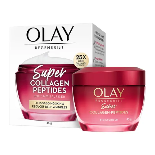 Kem Dưỡng Olay Regenerist Super Collagen Peptides Soft Moisturiser 45g