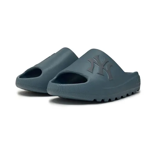 Dép MLB Skipper Slide New York Yankees Indigo 3ALPS0163-50INP Màu Xanh Đậm