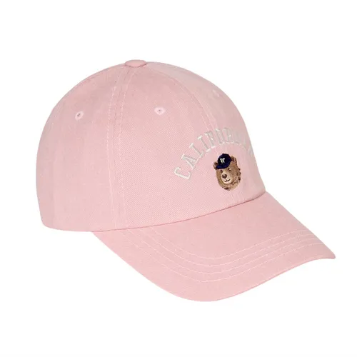 Mũ Steve Head Embroidered Washed Ball Cap WHACG1112A-17-LIGHTPINK Màu Hồng Pastel