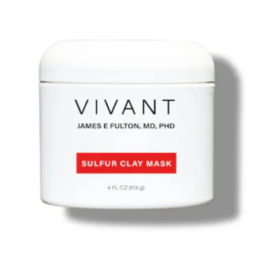 Mặt Nạ Đất Sét Ngăn Mụn Và Thải Độc Cho Da Vivant Sulfur Clay Mask 113g